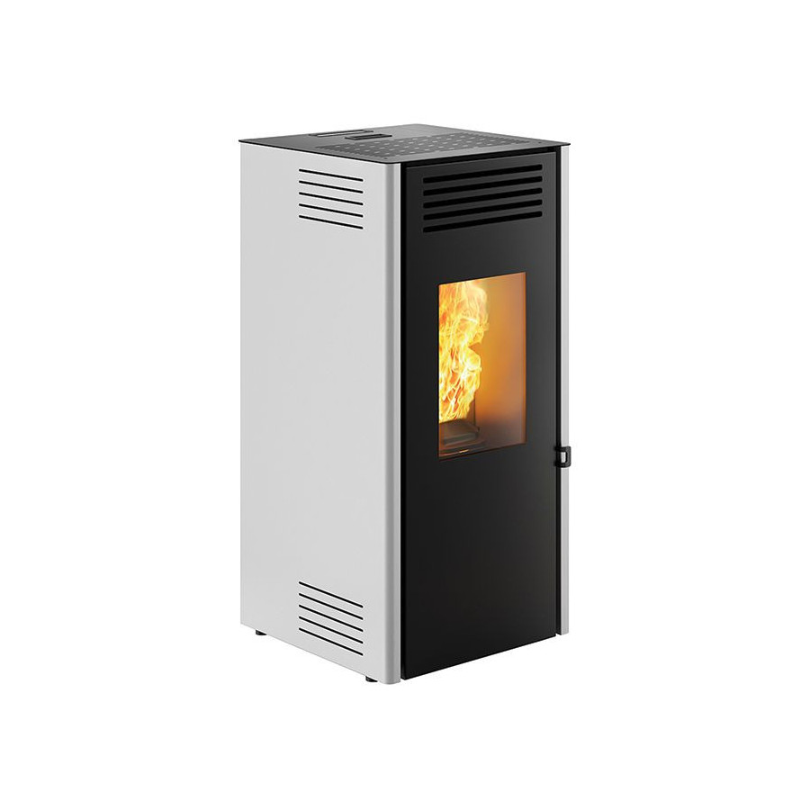 STUFA A PELLET VENTILATA MODELLO ELICA 9.6 KW  CAMINETTI MONTEGRAPPA