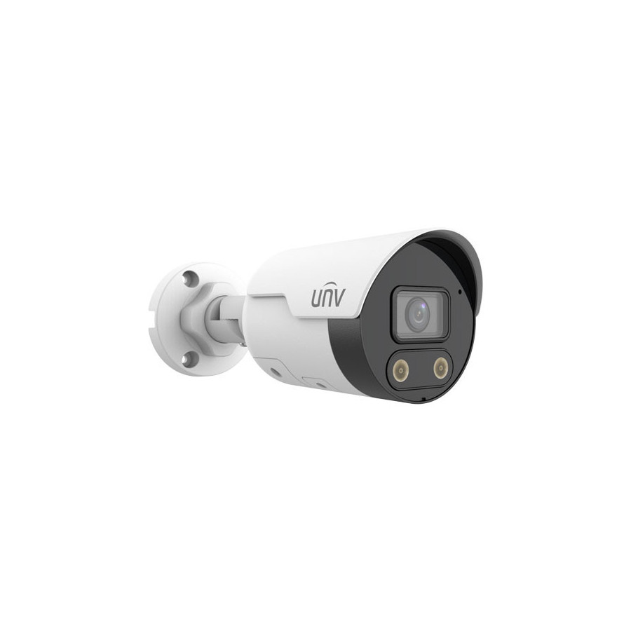 Telecamera  Bullet IP UNV con avviso acustico e luminoso intelligente HD da 4 MP COLOR HUNTER