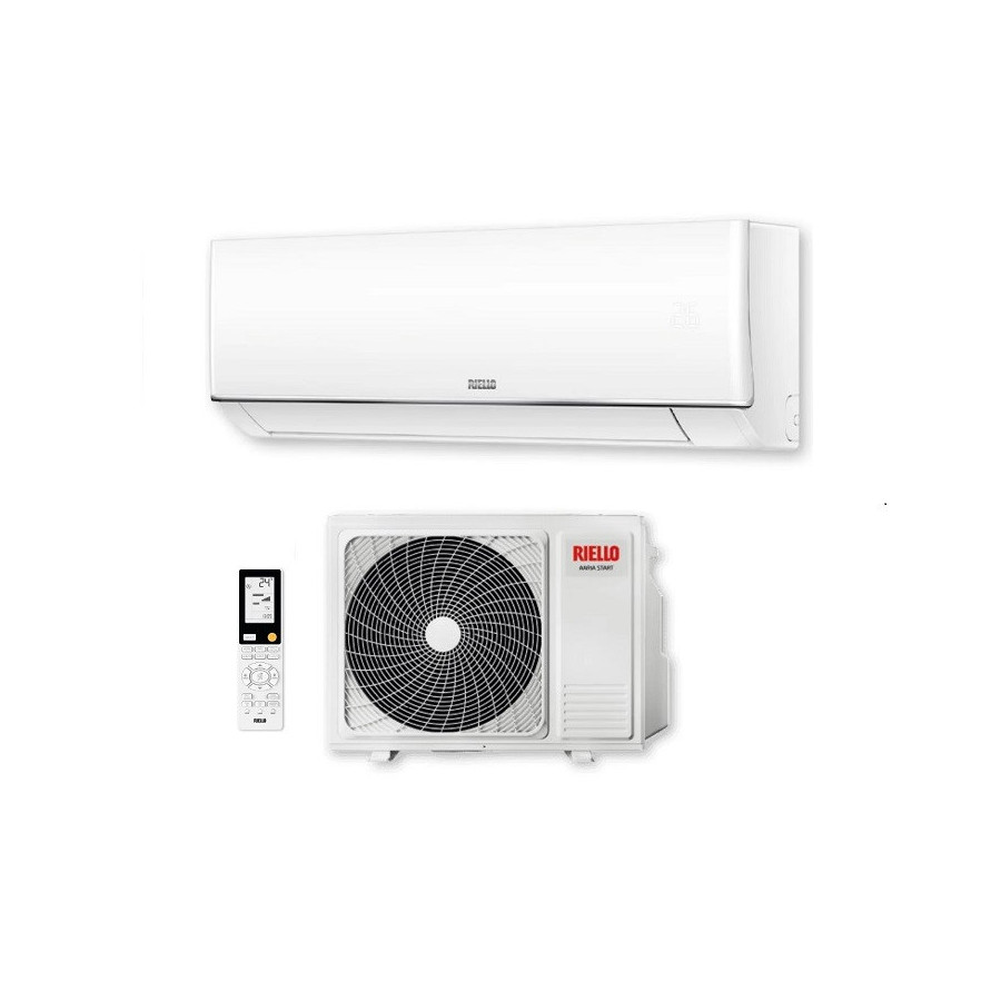 Climatizzatore  Riello Inverter serie AARIA START N 24000 Btu AMW 70 ST N R-32 Wi-Fi Optional